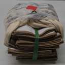 20 Pack Burlap Tote Bags Jute Tote Bags Reusable Water Resistant Beach Bag Blank Canvas Grocery Bag for Women Bridesmaid Wedding Gift DIY 12.6 x 8.3 x 5.1 Inch