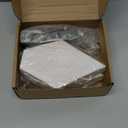 Chunful 2 Pcs Wooden Wall Planter Decor Hanging Fake Plants Greenery Flowers Holder Vase Boxes for Wall Bohemian Farmhouse Room Kitchen Office Indoor Decoration(Retro White,7.1 x 4.7 x 1.2 Inches)