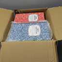 Fulmoon 120 Pack Composition Notebook Bulk 10.12 x 7.2'' Composition Notebook Pack 30 Sheets/60 Pages Marble Covers Composition Notebooks for College School Office Supplies 5 Colors (College Ruled)