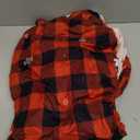 Preboun 6 Pcs Christmas Chair Covers Dining Protector Removable Washable Stretch Xmas Tree Snowman Elk Buffalo Plaid Slipcovers for Hotel Party Wedding Holiday Decor