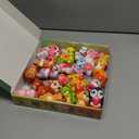 24Pcs Valentines Day Gifts for Kids, Animal Heart Squishy Toys With Cards for Galentines School Gift Exchange, Classroom Prizes, Bag Stuffers, Party Favors