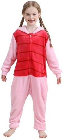 Unisex Children Animal Onesie, Halloween Costume Christmas Pajamas For Girls and Boys 120