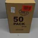 WGCC Meal Prep Containers, 32OZ 50 Pack Extra-thick Food Storage Containers with Lids, Plastic Microwavable Bento Box Reusable Storage Lunch Boxes BPA Free, Stackable, Dishwasher/Freezer Safe