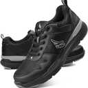 Walking Shoes for Men with Arch Support - Orthopedic Comfortable Sneakers for Plantar Fasciitis - Breathable Non Slip Shoes for Flat Feet & Pain Relief, 12