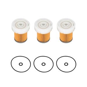 Fuel Filter 6A320-59930 6A320-58830 Compatible with Kubota B1410 B1610 B2301HSD B2320HSD L2501D L2501F L2501H M5640SU RTV900G RTV900W Mahindra 2216 2415 2516 O Ring 6A320-59950 6A320-59940