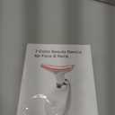 7 Color Face and Neck Massager Light Therapy, Red Light Based Facial Massager for Skin Care, Smoothing, Firming (White)