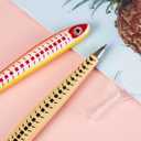 Outus 12 Pieces Fish Pens Fishing Birthday Party Favors Decoration Writing Ballpoint Pens for Office Valentine Day Chinese New Year Gifts (Aquatic)