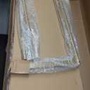 IDEALHOUSE Bar Stools Set of 2, Upholstered Bar Chairs with Back, Thick Cushion, Counter Height Barstools for Kitchen Island Apartment Counter Bar (2)