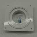 Dryer Vent Connector Kit, Dryer Vent Wall Plate with Quick Connect & Disconnect, Twist Lock Dryer Duct Connector Kit Fits 4 Inch Tubes, Covers Area 7 Inch x 7 Inch, for Dryer Washer Bathroom (No hoses)