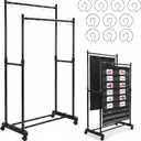 13 Pcs Adjustable Pocket Chart Stand,Double Anchor Chart Holder