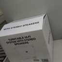 Record Player Vinyl Bluetooth Turntable with 36 Watt Stereo Bookshelf Speakers, Hi-Fi System with Magnetic Cartridge, USB Recording and Auto Stop (Brown)