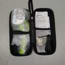 Cordless Electric Scissors: 4V Rechargeable Rotary Cardboard Cutter, 3000mAh Battery, with LED Light & Safety Lock, 2 Blades, Electric Box Cutter for Fabric Carpet Carton Plastic Cloth (Green)