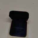 Big Size Velvet Metal Glossy with LED Jewelry Gift Box for Proposal, Engagement, Wedding - Suitable for a pair of rings