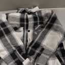 WINDFIT Men's Cotton Sherpa Lined Button Down Flannel Shirt Jacket Plaid Soft Outdoor Flannel Jacket Shirt (Medium)