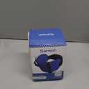 SARISUN Travel Pillows for Airplanes, Airplane Pillow with Purple Sleep Eye Mask, 360° Neck Support Headrest, Portable Airplane Travel Essentials, Adjustable Airplane Head Strap, Stop Bobblehead