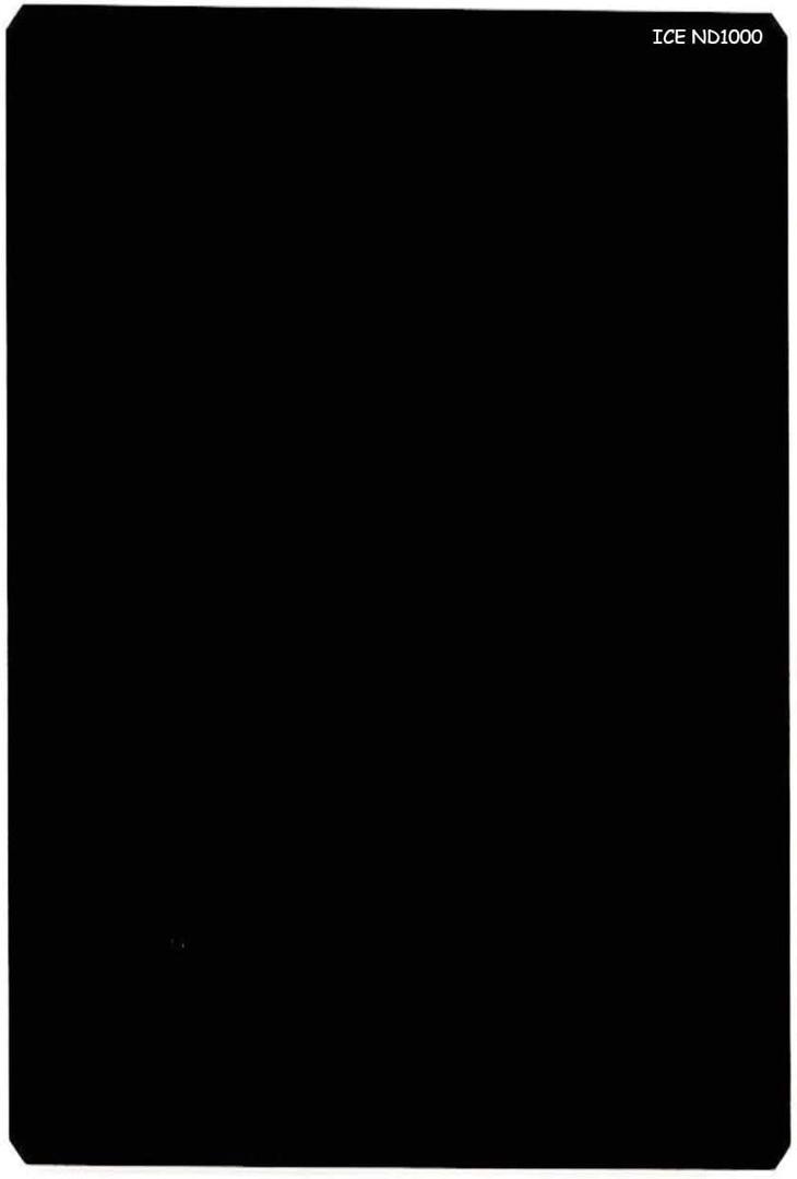 ICE 100mm x 150mm Oversized ND1000 Filter Neutral Density 10 Stop Optical Glass 100 x 150 ICE 100mm x 150mm Oversized ND1000 Filter Neutral Density 10 Stop Optical Glass 100 x 150
