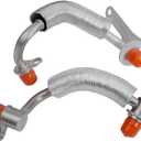 2PCS Turbo Coolant Pipe 11538663516 11538663517 for BMW 328i/428i/X3/X5/Z4 (2010-2019) |N20 B48 Engine Turbocharger Cooling Line Hose Kit