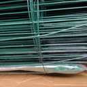 Tongmo 4 ft x 100 ft Green PVC Coated Welded Wire Fence, 16GA Garden Chicken Wire Fence Roll, Mesh Size 2" x 4" Hardware Cloth, Ideal for Yard Protection and Poultry Netting