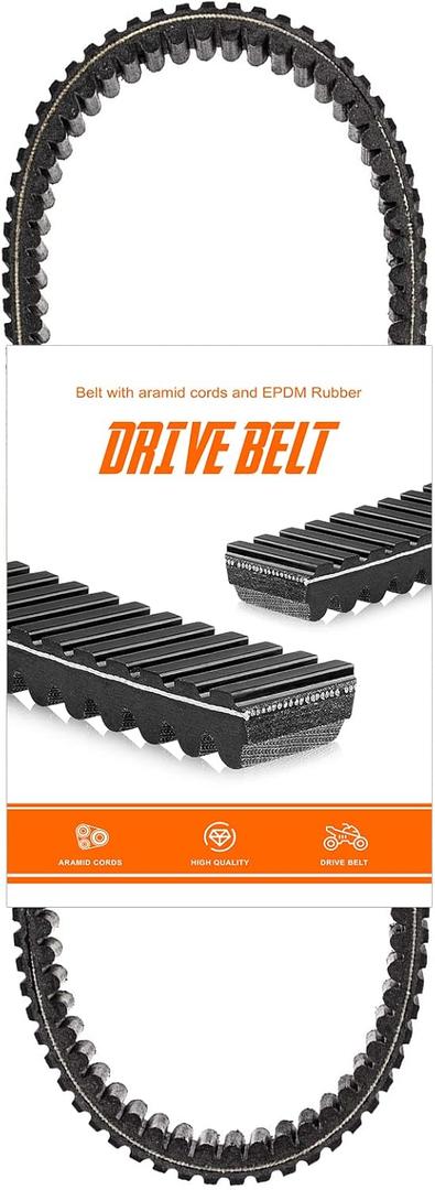 CVT Carbon Drive Belt for 2017-2020 Can-Am Maverick X3, Defender HD5/HD8/HD10 MAX, 2019-2022 Ski-Doo Backcountry 600R/850, Replace for 422280651 422280654 417300391 417300425 XTX5034