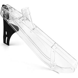 QWORK Table Saw Blade Guard Cover 710 Inch, Clear Safety Shield with Riving Knife for Woodworking, Cutting & Workshop Use