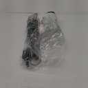 Ceiling Fans with Lights,36" LED Fan Light Hanging with Hook,Hook Type Ceiling Fan,Plug in Ceiling Fan Light,40W,3000-6500k,Remote Control,Portable Fan for Camping Bed,Patios,(Black)