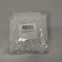 HAPY SHOP 120Pcs Plastic Pinch Pleat Curtain Hooks, 85mm Adjustable Pinch Pleat Hooks Ratchet System Curtain Pleat Hook for Window Curtain, Door Curtain and Shower Curtain