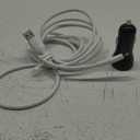 20w Car Charger And White USB-A To Lightning Charging Cable 6.6ft