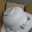 Ice Cream Maker Attachment for KitchenAid Mixers, Fits KitchenAid 4.5/5QT & 6QT Stand Mixers, Frozen Ice Cream & Sorbet Gelato Maker for KitchenAid, 2 Quart, White(Machine/Mixer Not Included)
