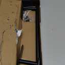 WZKALY Black Paper Towel Holder Under Cabinet, Self Adhesive or Wall Mounted SUS304 Stainless Steel Paper Towel Holder for Kitchen, Bathroom, Farmhouse, Barbecue and Laundry (Matte Black)