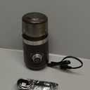 SHARDOR Electric Super Silent Blade Coffee Grinder, Timed Grind Control Rotary Knob, Adjustable Coarse to Fine for Coffee Beans, Spices & Herbs, with 1 Removable Stainless Steel Bowl, Brown