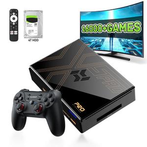 Kinhank Super Console X5 PRO Retro Game Console with 16000+Games,with Game&TV System,BT 5.0,Rock Chip RK3588S,SATA 3.1,Wireless Controllers