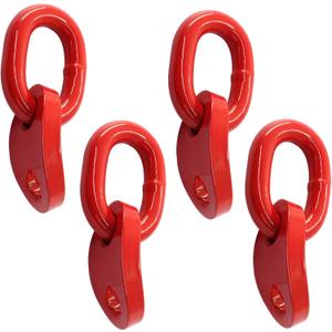 BokWin 2 Pack 7100 Lifting Bracket Lifting Hooks,Red Heavy-Duty Engine Lift Bracket Lifting Ring
