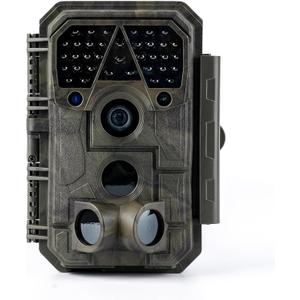 Meidase P70 (Non-Cellular,Non-WiFi) Trail Camera, 64MP 1296p, Game Cameras with No-Glow IR Night Vision, Motion Activated, Waterproof for Wildlife Deer Cams, Hunting