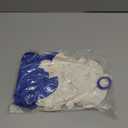 100pcs Royal Blue and White Latex Balloons 12 Inch w/Ribbon for Birthday Graduation Wedding Bridal Baby Shower Celebration Party Decorations Supplies