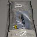 100% Blackout Shield Linen Blackout Curtains for Bedroom 63 Inches Long, Back Tab/Rod Pocket Living Room Drapes, Thermal Insulated Blackout Curtains 2 Panels Set, 50" W x 63" L, Grey