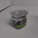 Ball Wide Mouth Mason Jar 4.0 Cup (1 Pack) With M.E.M Wooden Storage Lid for Storage, Grains, Herbs, Pasta, Coffee, Cookies