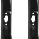 ACEBRI 742P05510-X 742-05510-X 46 inch Mower Blades for Cub Cadet/MTD/Troy Bilt XT2-LX46 XT1-LT46 ZTS1 ZT1, for Craftsman Z5450, Z5400, T2400, 74205510X, 742P05510X, 490-110-C203, 2 PSS-Shaped Hole