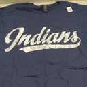 Indians T Shirt Vintage Sports Name Tee Design T-Shirt, Blue, Extra Large 