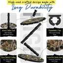 Rush Creek Creations | Rod Holder for 16 Fishing Poles, Garage Organization and Storage, for Reels, Gear, Accessories, Tackle Box