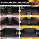Floor Mat & Cargo Mat for 2019-2024 Subaru Forester Backrest Mats All Weather Floor Liners with Rear Trunk Mat for 19-24 Subaru Forester Accessories(Not Fit Model with Subwoofer in the Trunk)