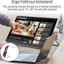 ASUS ZenScreen 27 1440P Transportable Monitor (MB27ACF) - QHD (2560 x 1440), IPS, 100Hz, USB-C PD 70W, Speakers, Carrying Handle, Kickstand, C-clamp, Sub-woofer, 2.1 Channel Audio