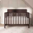 Dream On Me Avery 5-in-1 Convertible Full-Size Baby Crib, Chocolate Chip, 54.8"L x 29.3"W x 42.8"H