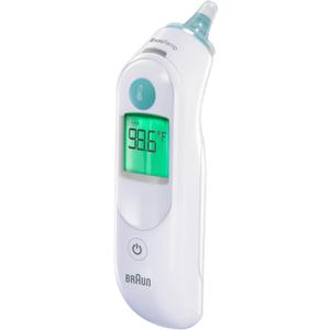 Braun ThermoScan 6 Ear Thermometer with Color-Coded Digital Display, ExacTemp Stability Indicator, Baby and Infant Friendly, No. 1 Brand Recommended by Pediatricians, IRT6515