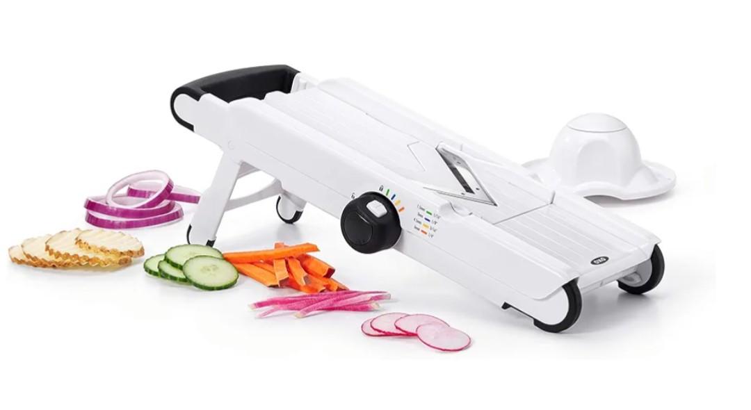OXO Good Grips V-Blade Mandoline Slicer, White (1155700)