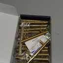 Ravinte 30 Pack 5 Inch Cabinet Pulls Brushed Brass Stainless Steel Kitchen Drawer Pulls Cabinet Handles 5Length, 3 Hole Center