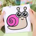 2 x GIRAFVINYL Hot Pink Glitter Heat Transfer Vinyl, Hot Pink Glitter Iron on Vinyl 10" X 5 FT Sparkle HTV for T-Shirt Fabric Decoration