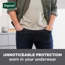 Depend Shields Incontinence Pads for Men, Light Absorbency, 58 Count (Packaging May Vary)