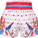 Tuff Sport Muay Thai Shorts Boxing Women Girls MMA Training Gym Trunks