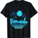 Bermuda Family Vacation Trip Travel Men Women T-Shirt Blue Size L