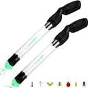 Qualirey 2 Pack Bug Vacuum for Adults Bug Vacuum Catcher Insect and Spider Traps Sucker Battery Powered Grabber with LED Light Stink Ant Moth Cockroach Small Bedbug